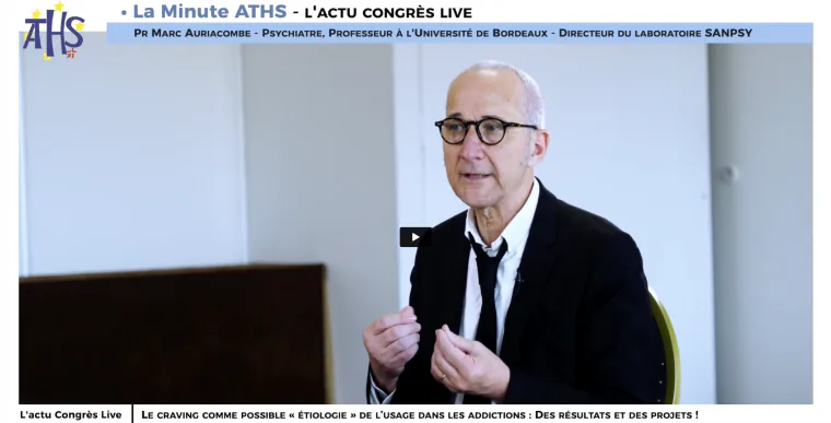 Pr Marc Auriacombe interview still